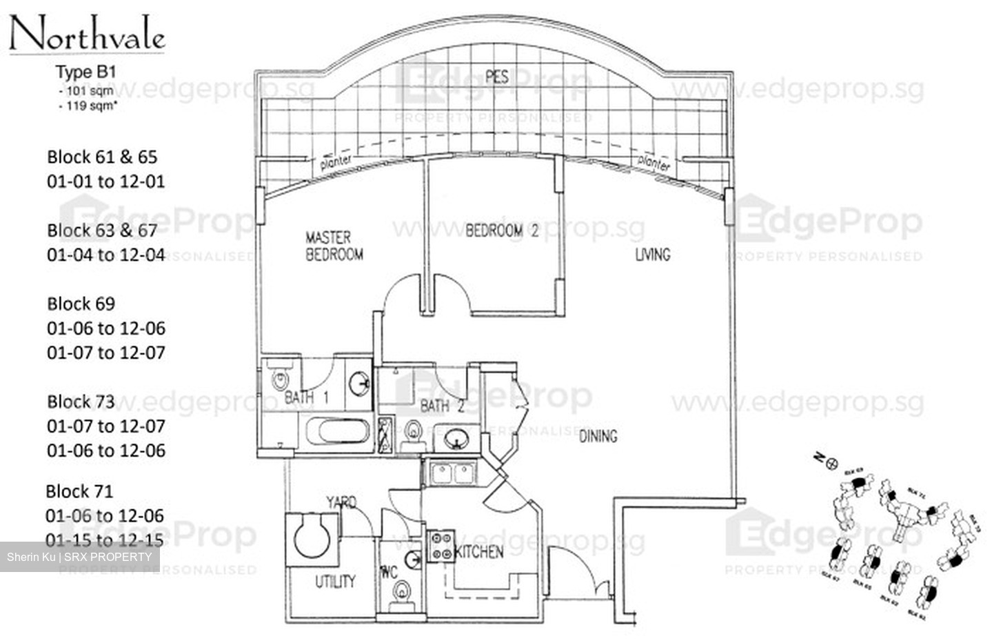 Northvale (D23), Apartment #545049081